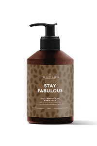 Hand Soap 400Ml - Stay Fabulous (Tijgerprint) Brown
