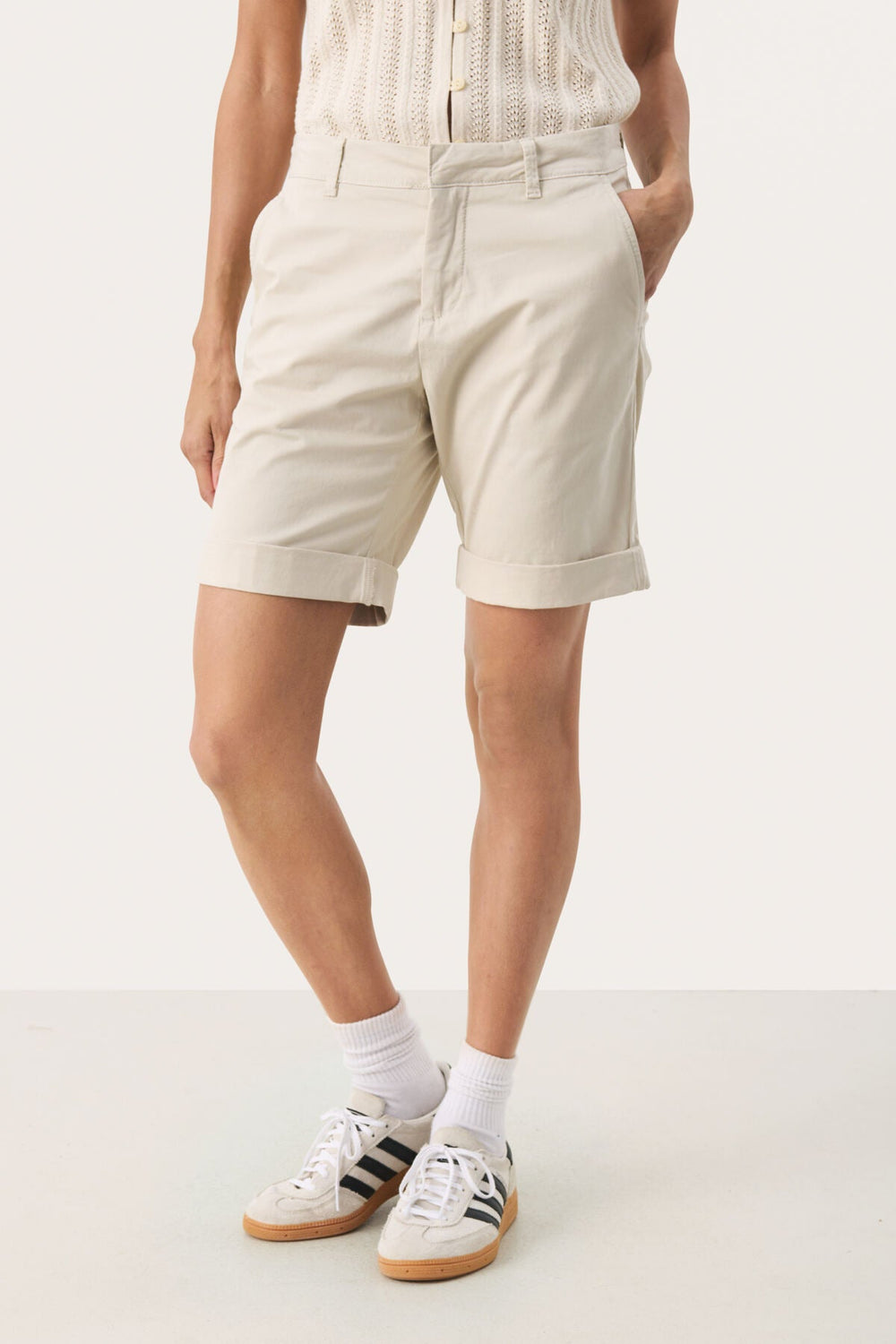 Hanijanpw Shorts French Oak | Shorts | Smuk - Dameklær på nett