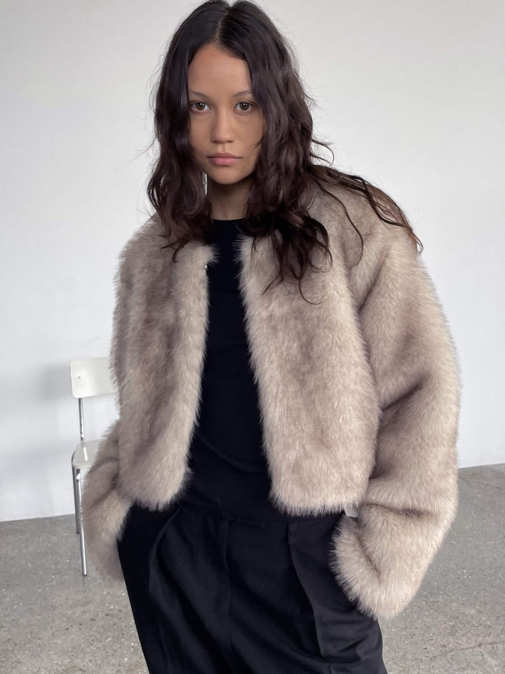 Hart Jacket Beige | Yttertøy | Smuk - Dameklær på nett