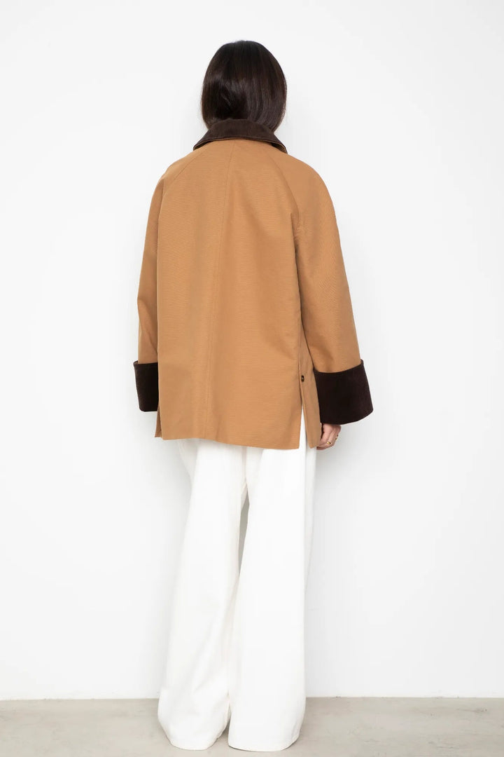 Heather Jacket Dark Camel | Yttertøy | Smuk