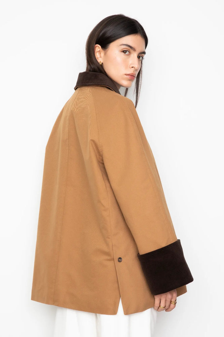 Heather Jacket Dark Camel | Yttertøy | Smuk