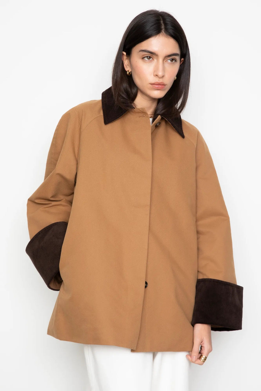 Heather Jacket Dark Camel | Yttertøy | Smuk
