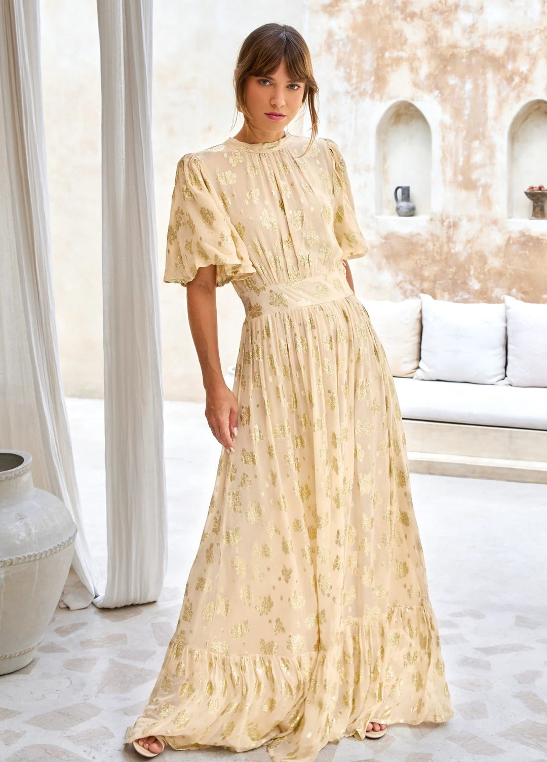 Heena Dress Sunkissed Lurex | Kjoler | Smuk