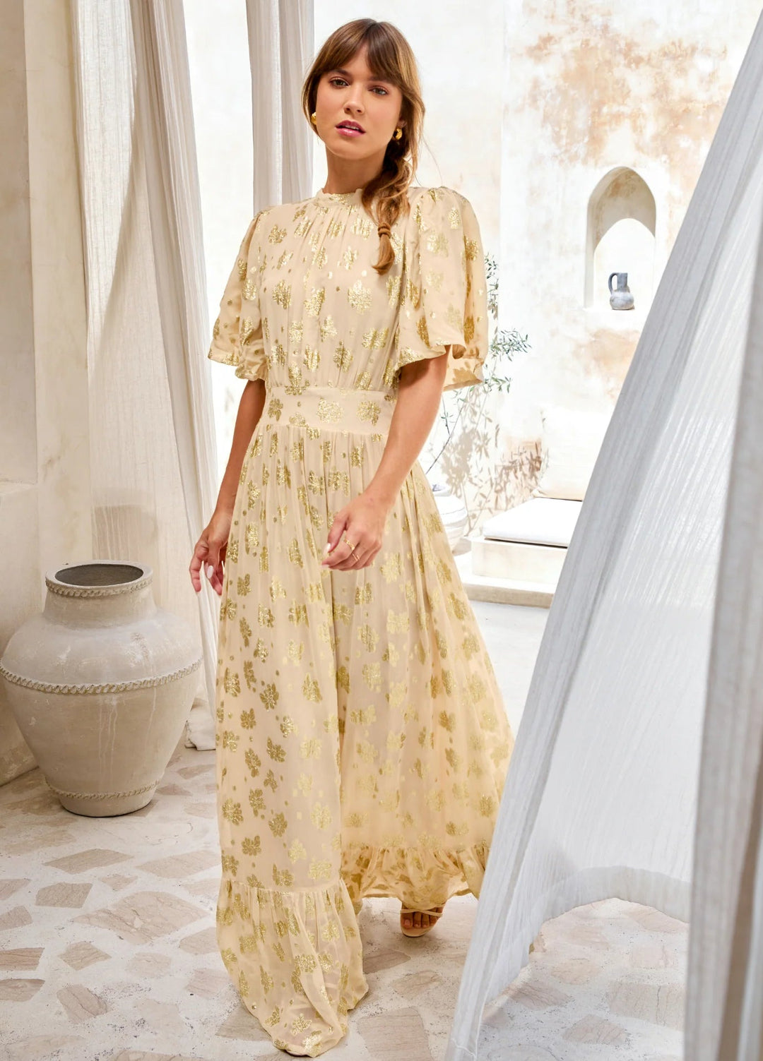 Heena Dress Sunkissed Lurex | Kjoler | Smuk