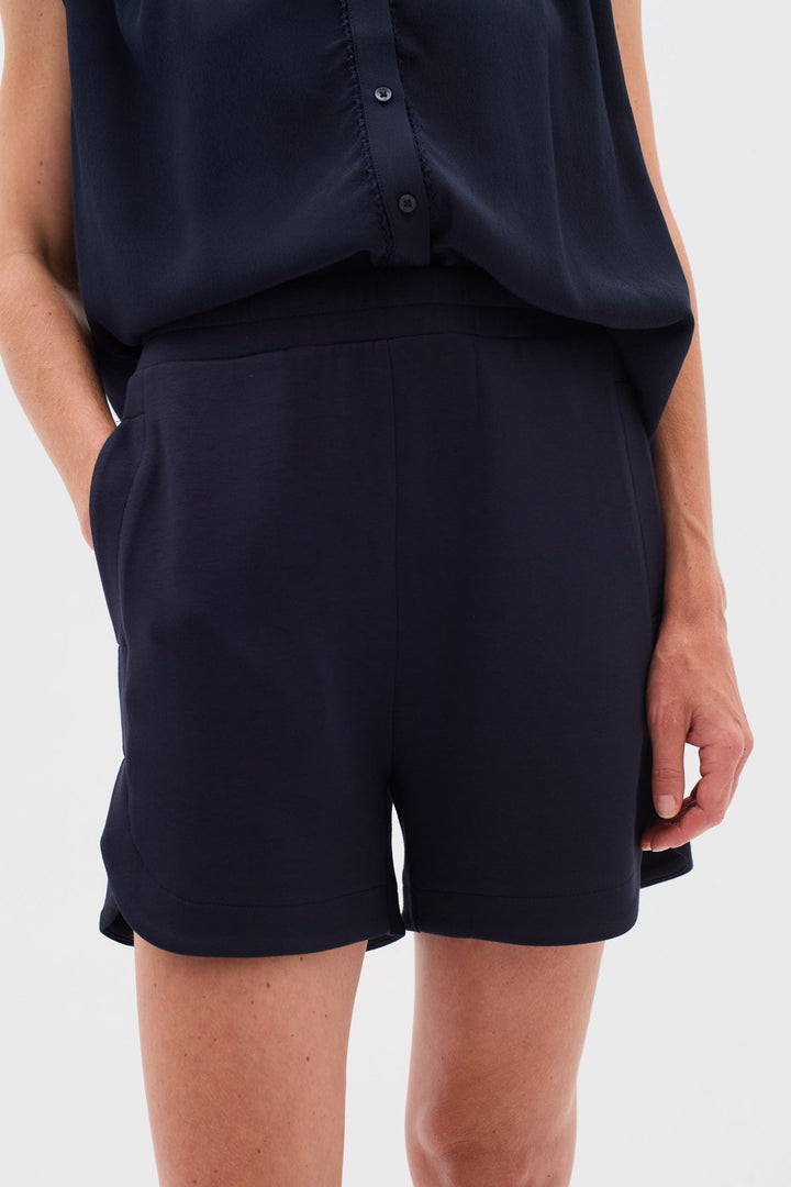 Henniehiw Vincent Shorts Marine Blue | Bukser | Smuk - Dameklær på nett