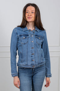 Henny Jacket Lht Blue Denim