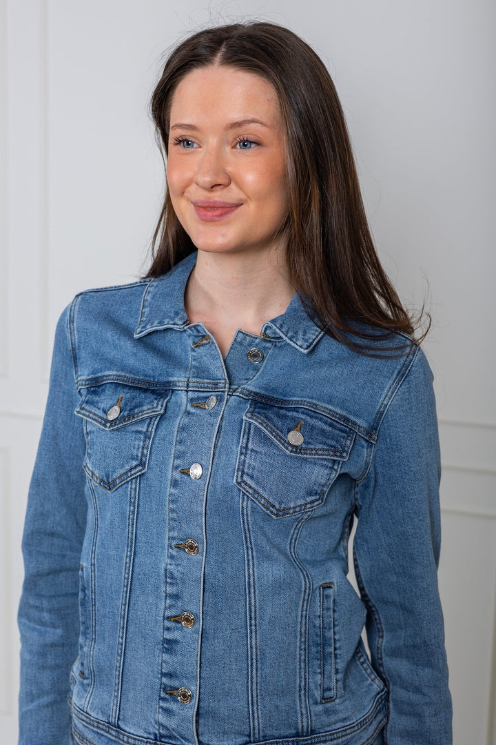 Henny Jacket Lht Blue Denim | Yttertøy | Smuk - Dameklær på nett