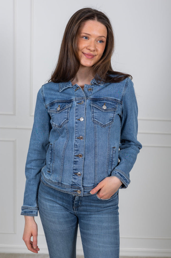 Henny Jacket Lht Blue Denim | Yttertøy | Smuk - Dameklær på nett