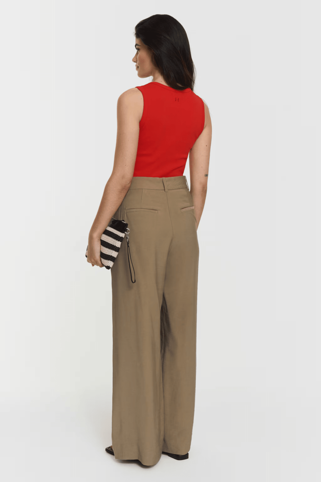 Hera Singlet Poppy Red | Topper | Smuk