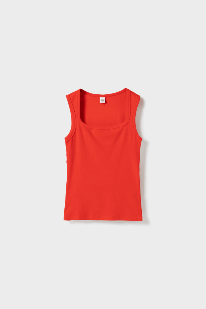 Hera Singlet Poppy Red | Topper | Smuk