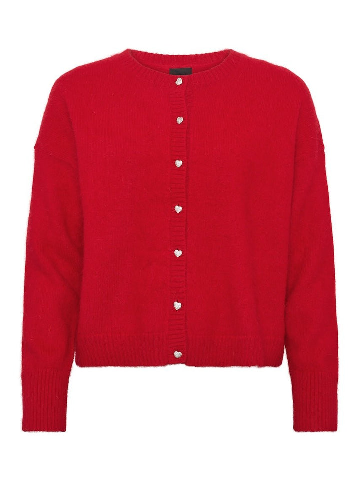 Hermine Cardigan Red | Genser | Smuk - Dameklær på nett