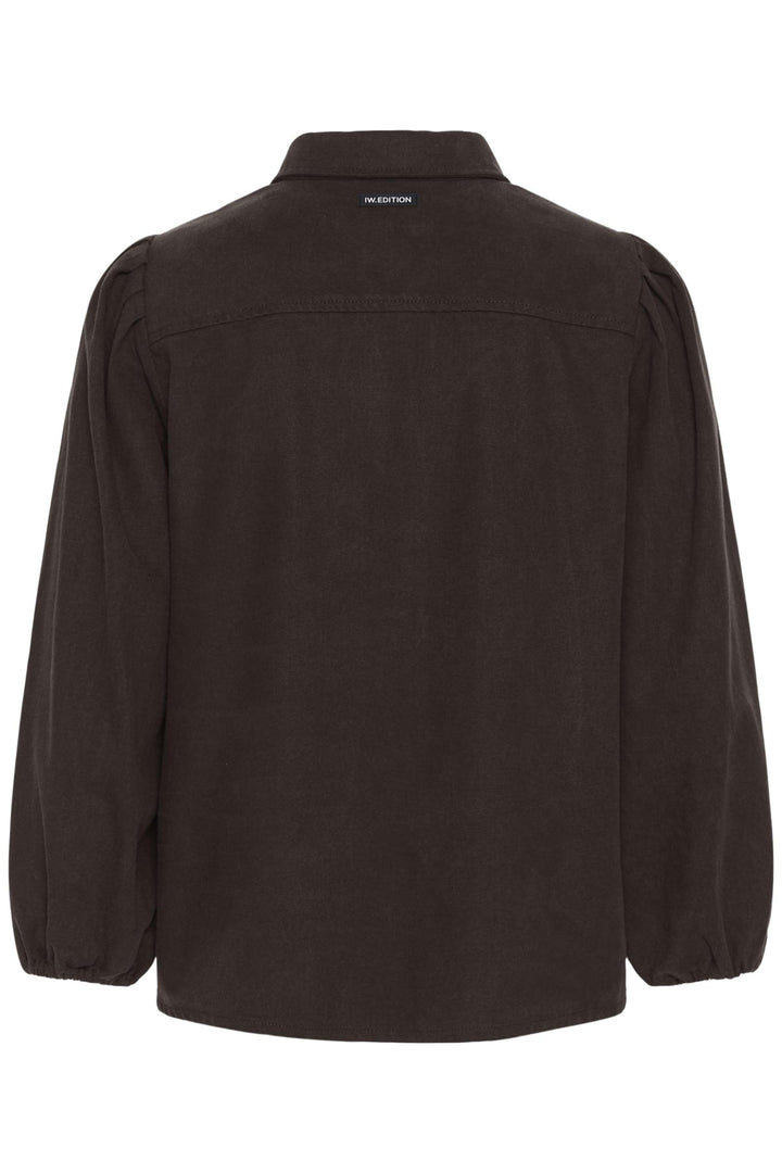 Hessiw Ballari Shirt Chocolate Brown | Skjorter og bluser | Smuk
