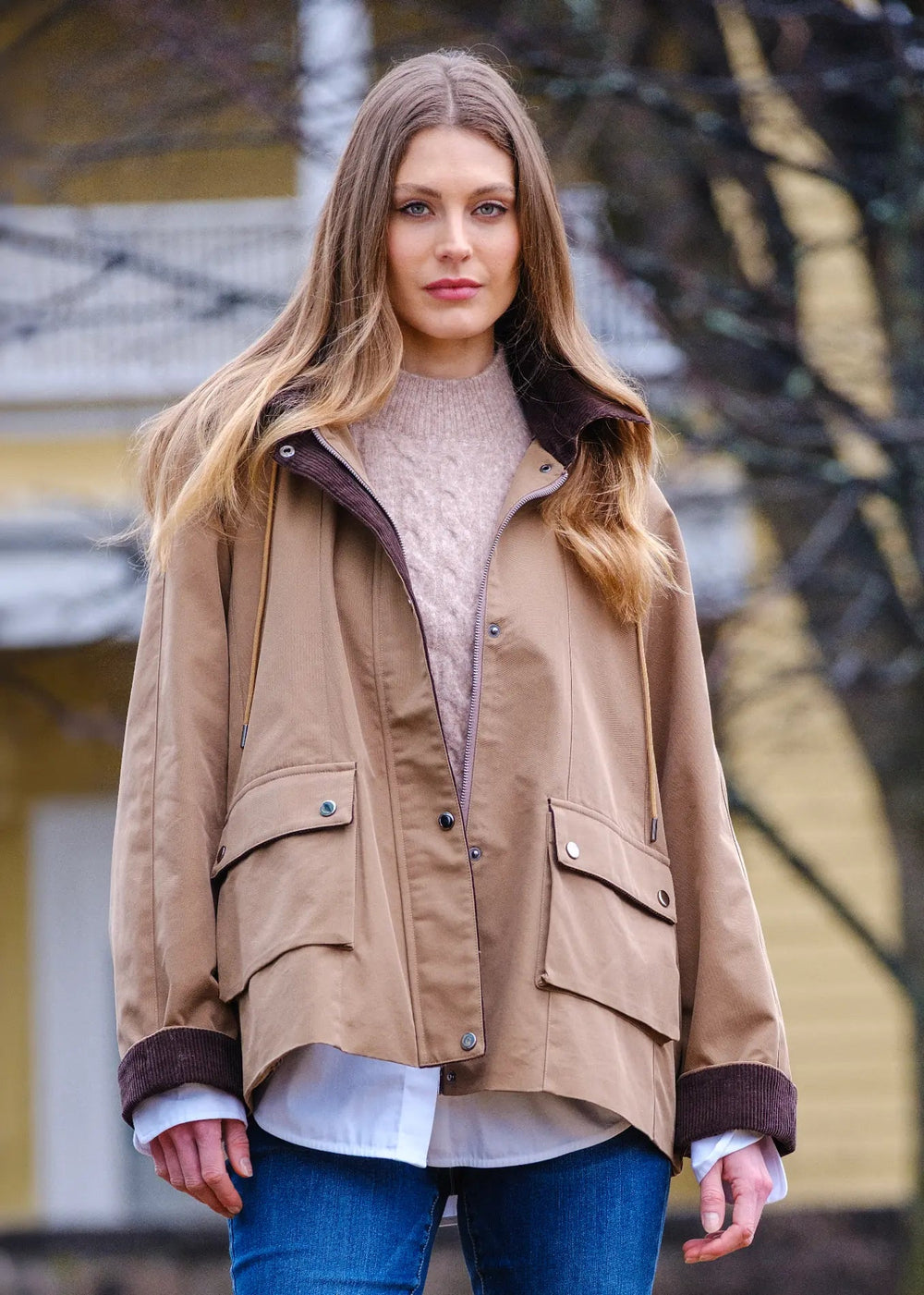 Highland Jacket Camel | Yttertøy | Smuk