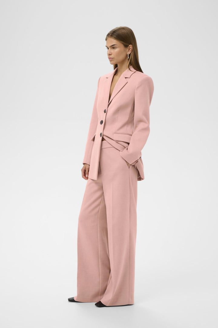 Hollyniw Pant Ash Rose Melange | Bukser | Smuk - Dameklær på nett