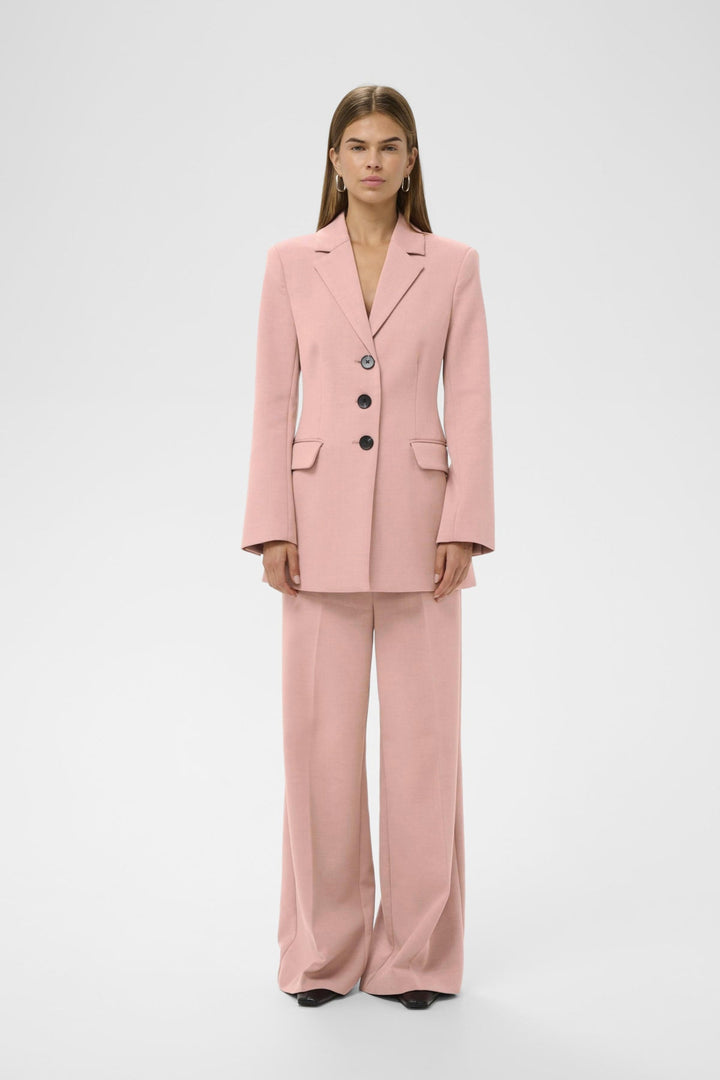 Hollyniw Pant Ash Rose Melange | Bukser | Smuk - Dameklær på nett