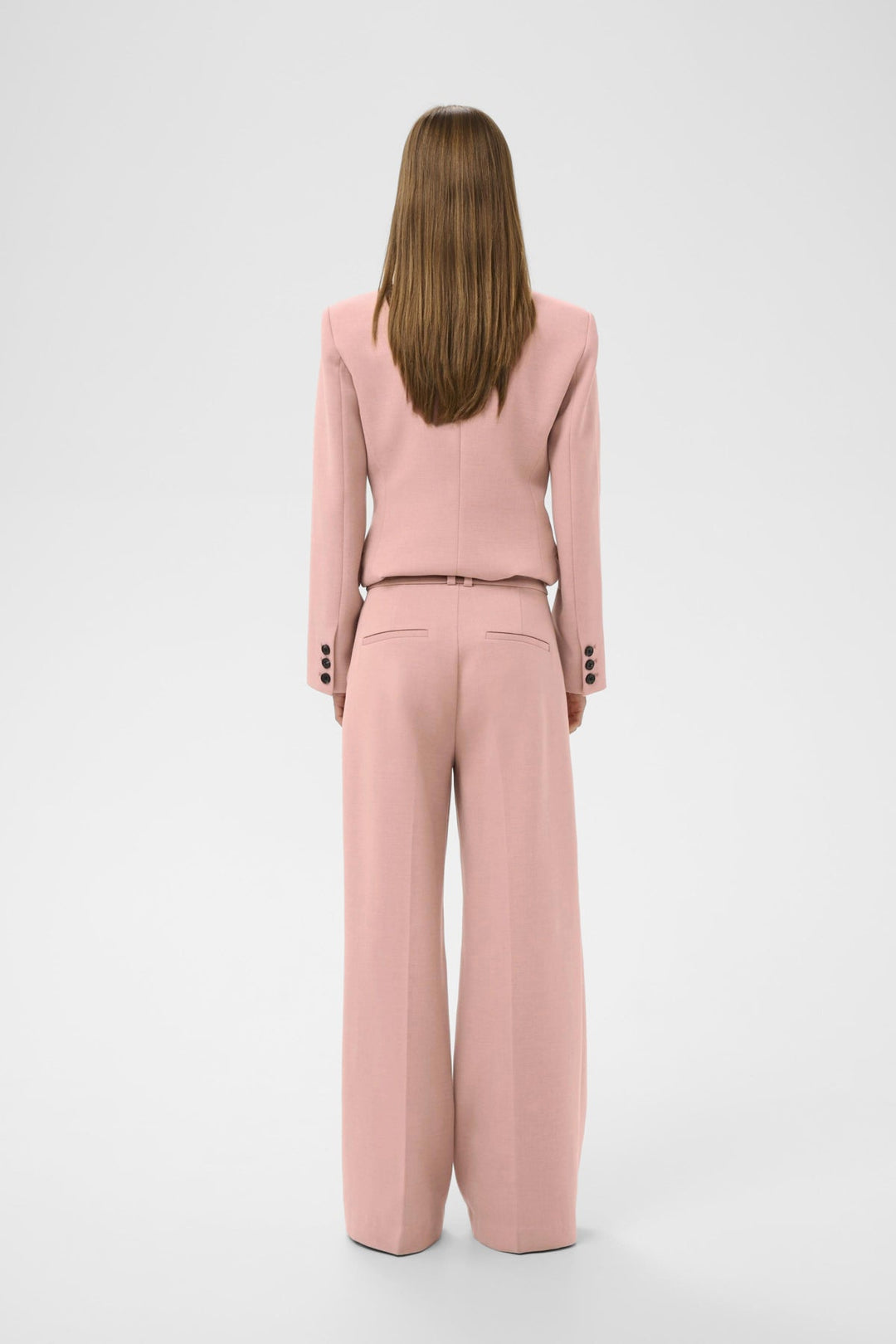 Hollyniw Pant Ash Rose Melange | Bukser | Smuk - Dameklær på nett