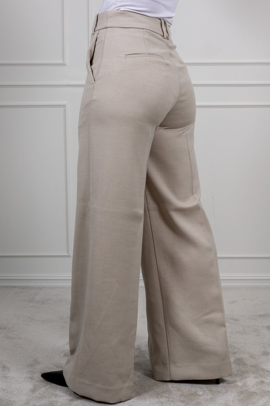 Hollyniw Pant Ecru | Bukser | Smuk - Dameklær på nett