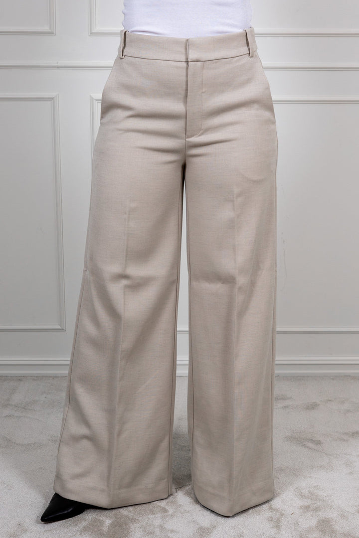 Hollyniw Pant Ecru | Bukser | Smuk - Dameklær på nett