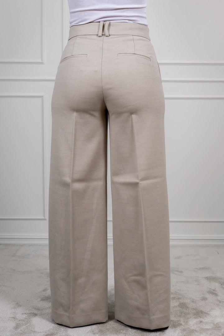 Hollyniw Pant Ecru | Bukser | Smuk - Dameklær på nett