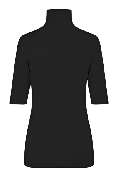 Honor Ss T - Neck Tee Black | Topper | Smuk - Dameklær på nett