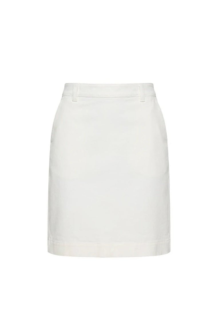 Hotel Amour Mw Midi Skirt Egret | Skjørt | Smuk