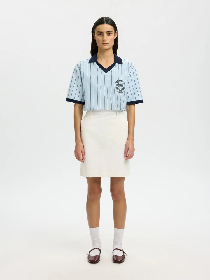 Hotel Amour Mw Midi Skirt Egret | Skjørt | Smuk
