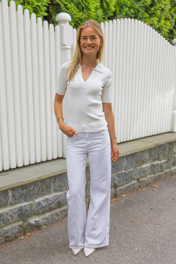 Iben Pullover White | Genser | Smuk