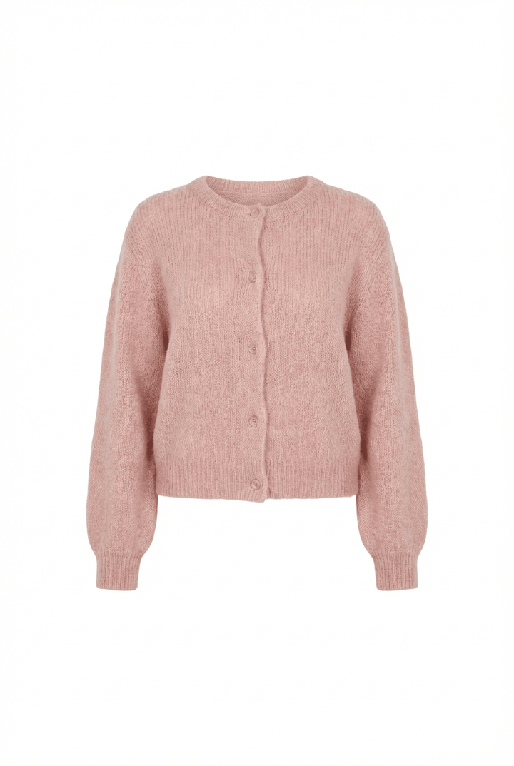 Ida Cardigan Dark Beige | Genser | Smuk