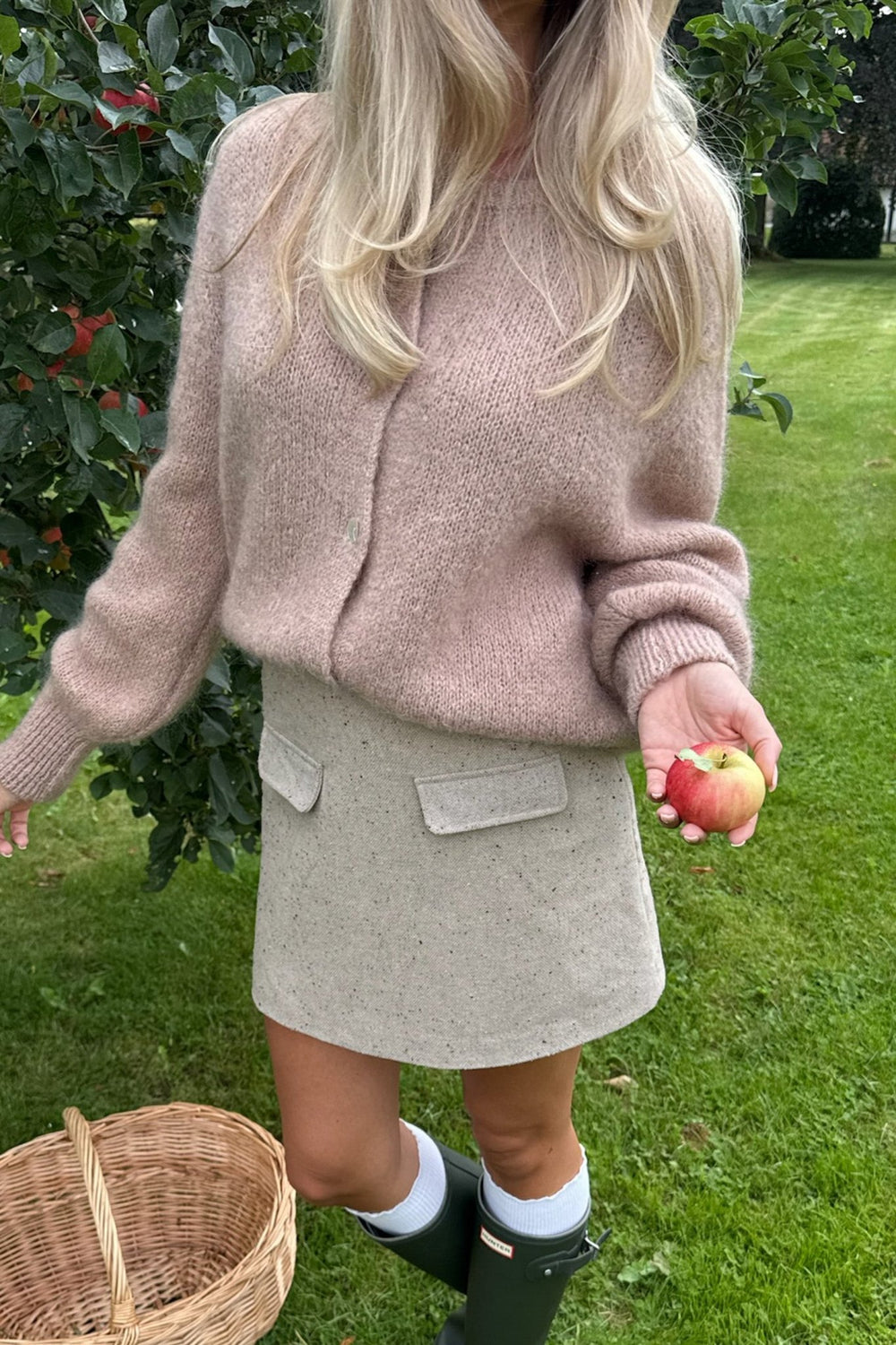 Ida Cardigan Dark Beige | Genser | Smuk - Dameklær på nett