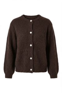 Ida Cardigan Dark Brown
