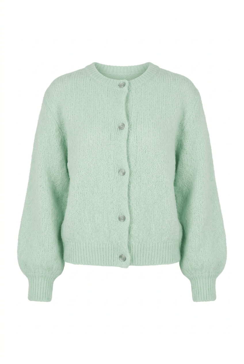 Ida Cardigan Mint | Genser | Smuk