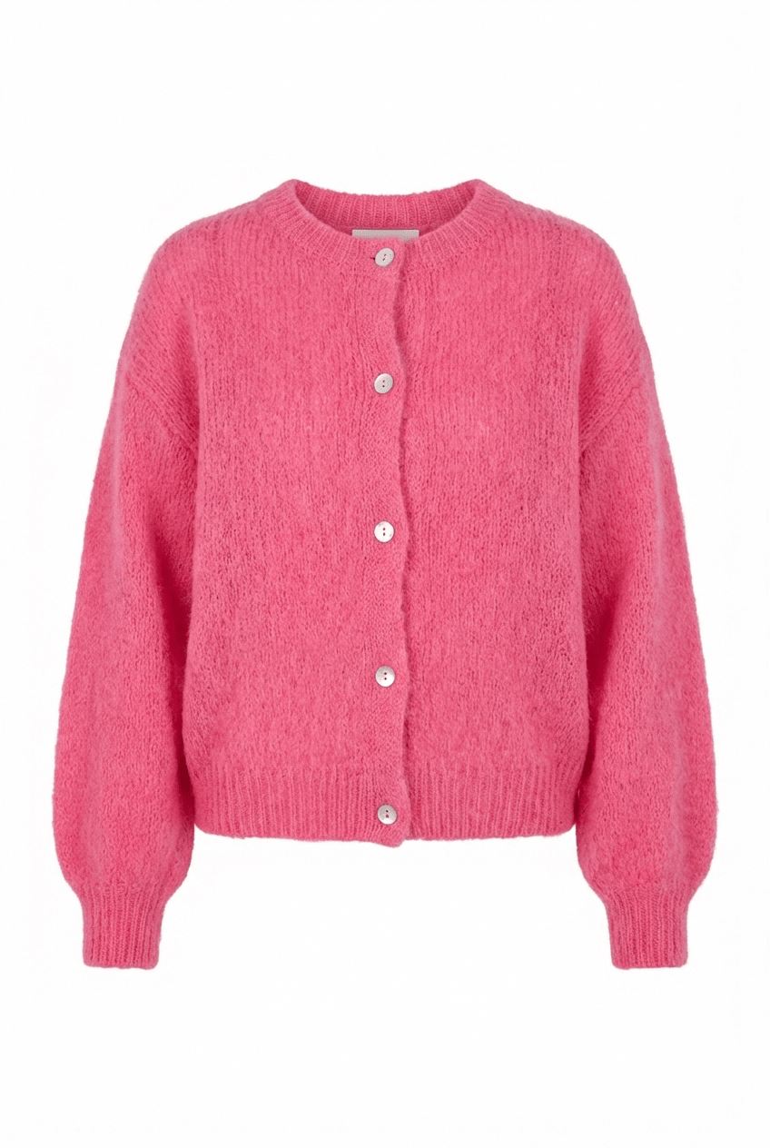 Ida Cardigan Pink | Genser | Smuk