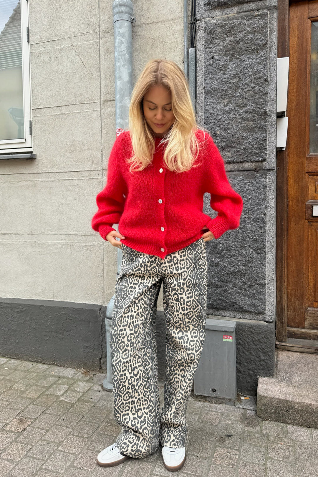 Ida Cardigan Red | Genser | Smuk