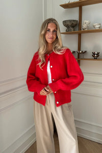 Ida Cardigan Red