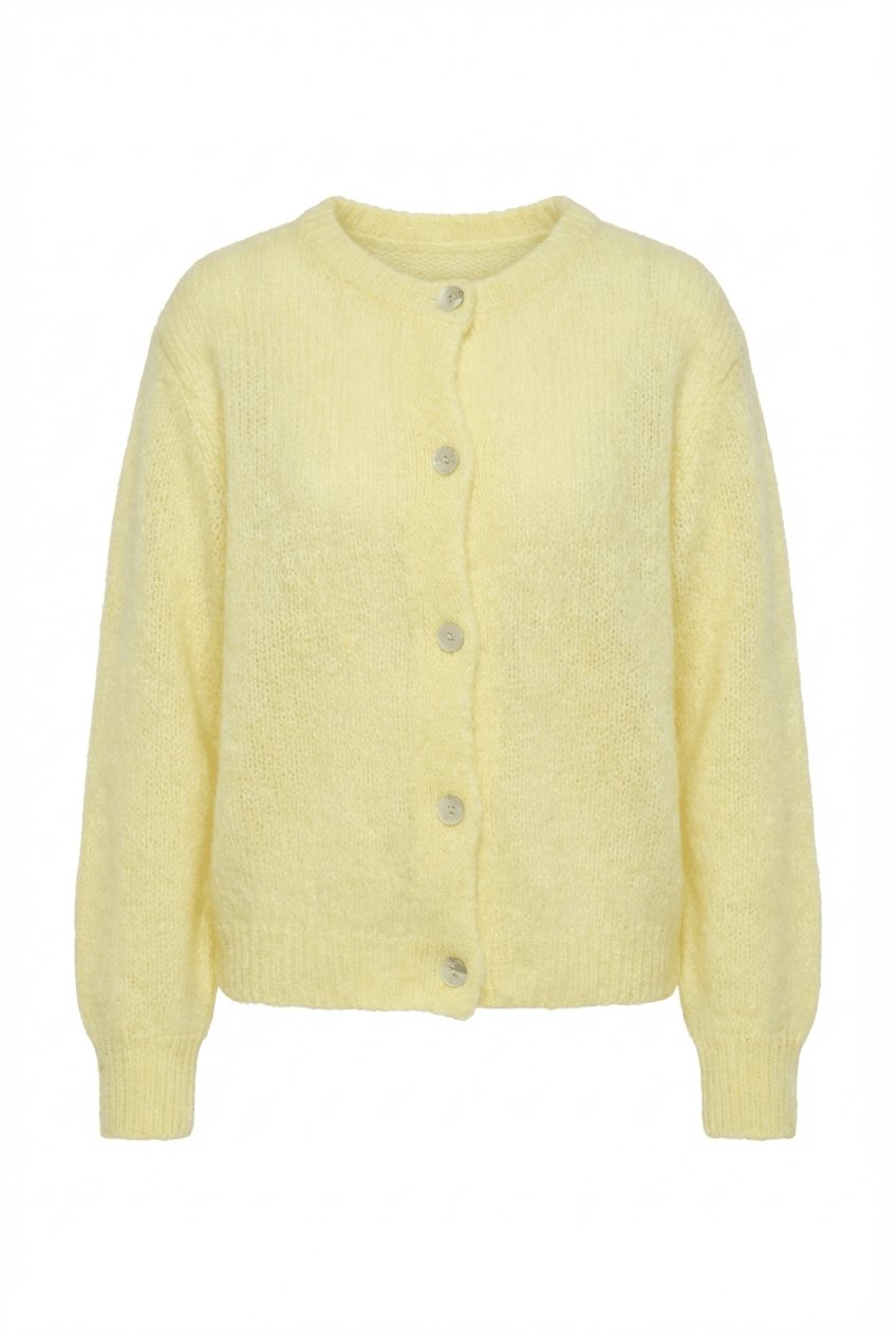 Ida Cardigan Yellow | Genser | Smuk