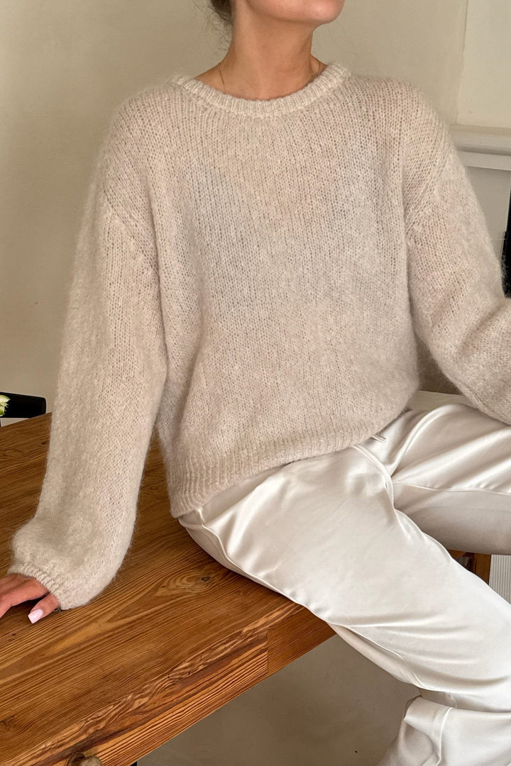 Ida Pullover Beige | Genser | Smuk - Dameklær på nett