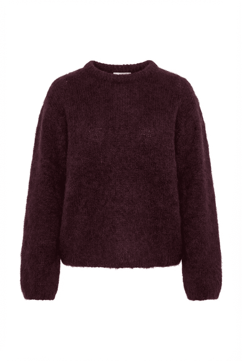 Ida Pullover Bordeaux | Genser | Smuk