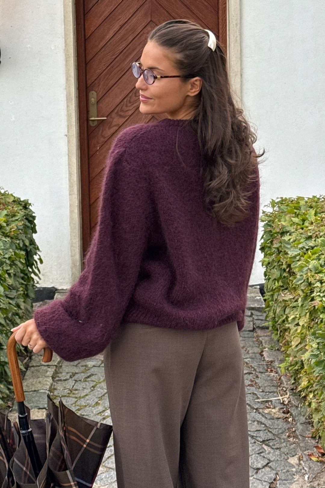 Ida Pullover Bordeaux | Genser | Smuk - Dameklær på nett