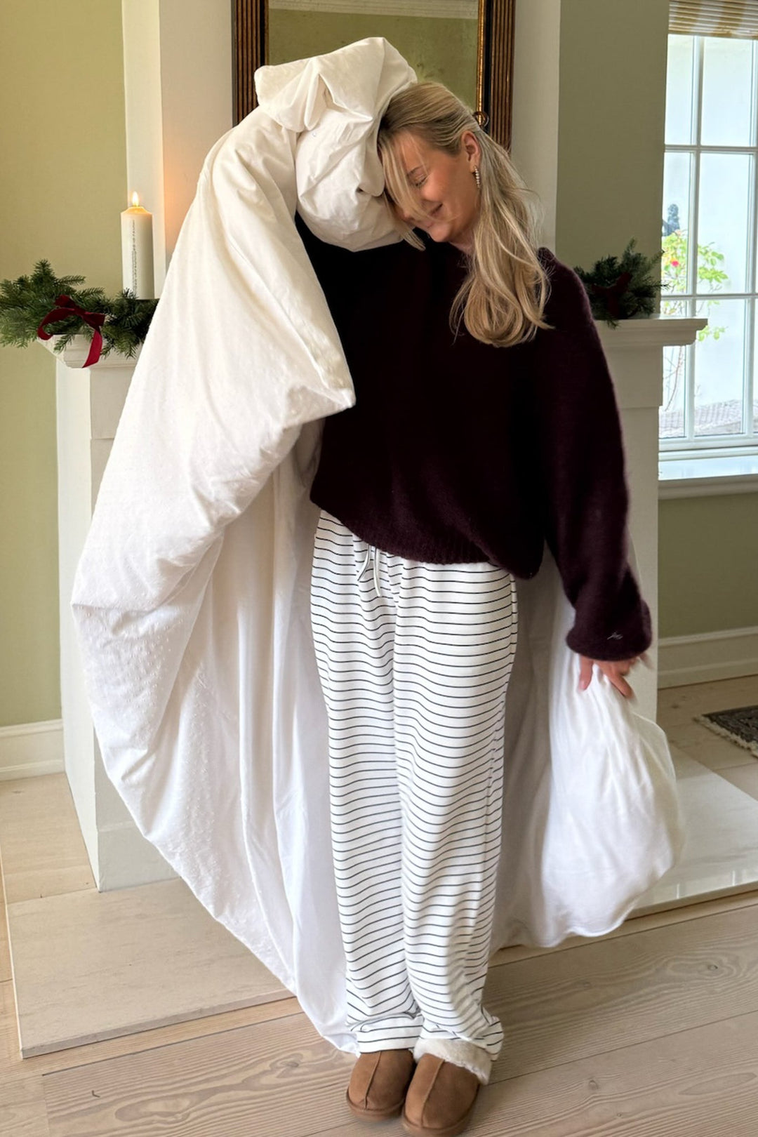 Ida Pullover Bordeaux | Genser | Smuk - Dameklær på nett