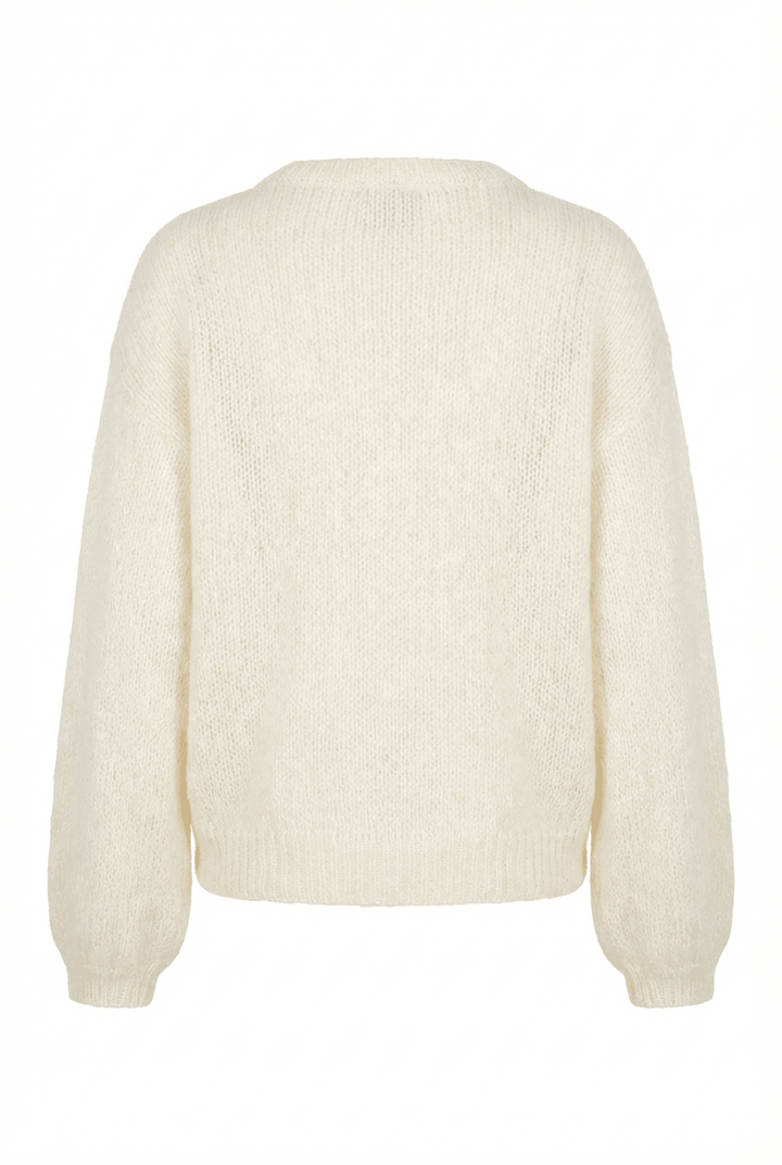 Ida Pullover White | Genser | Smuk