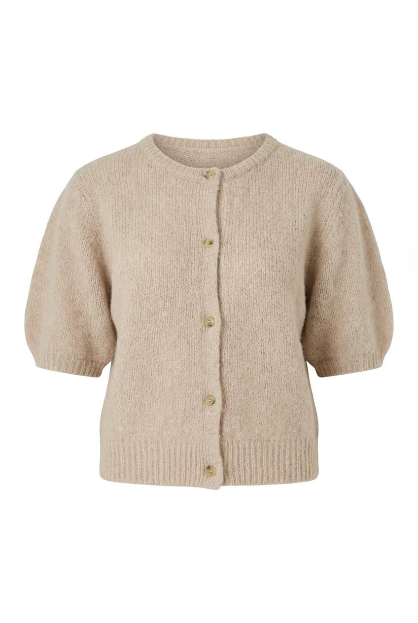 Ida Ss Cardigan Beige | Genser | Smuk
