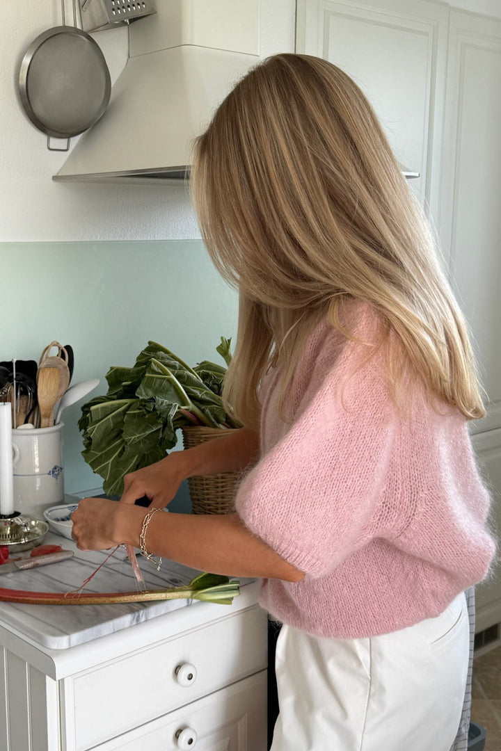 Ida Ss Cardigan Light Pink | Genser | Smuk - Dameklær på nett