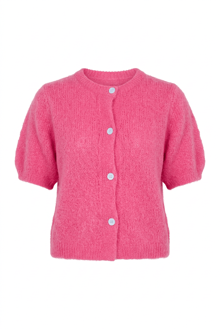 Ida Ss Cardigan Pink | Genser | Smuk