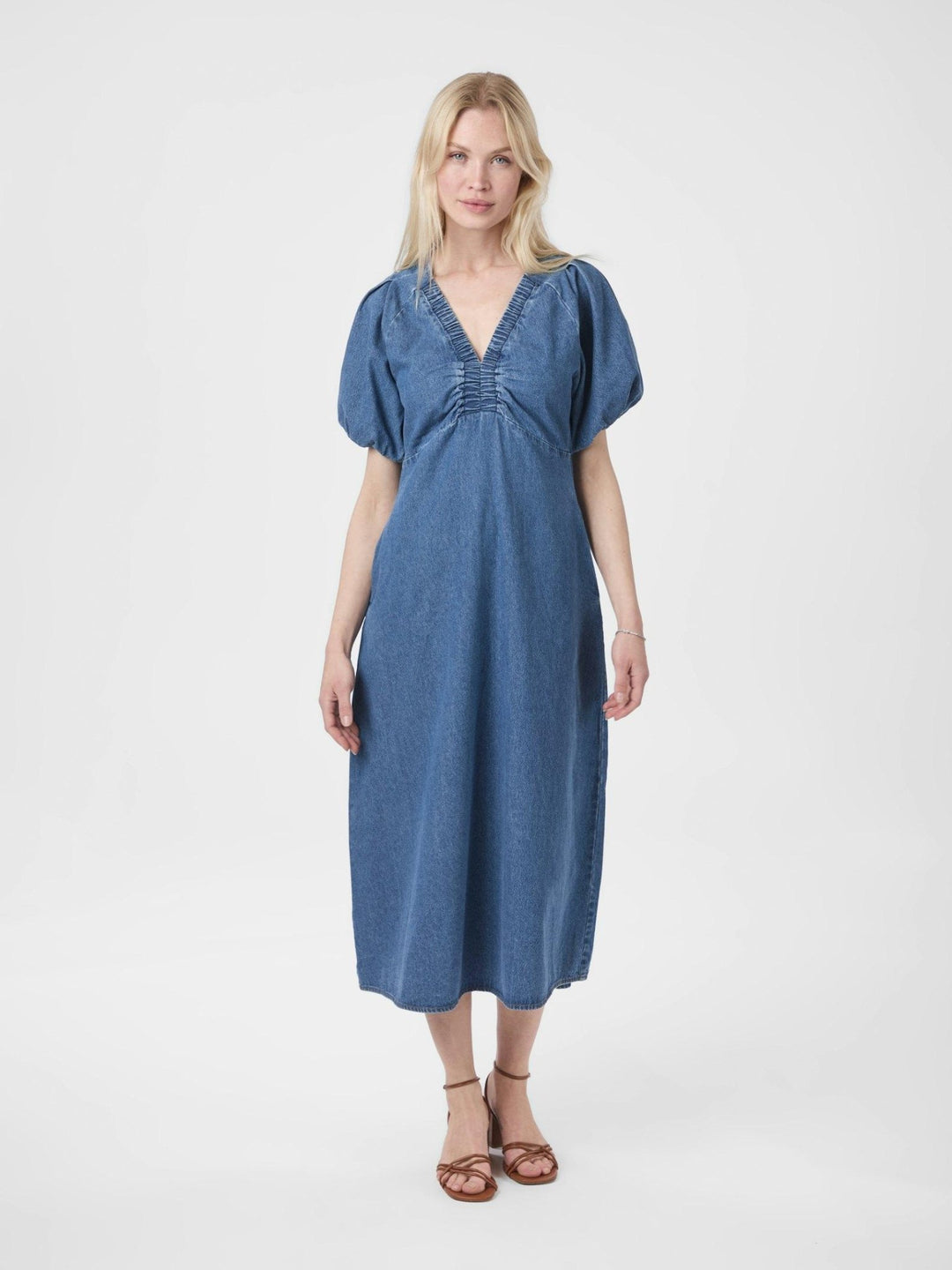 Illana Denim Dress Blue | Kjoler | Smuk - Dameklær på nett