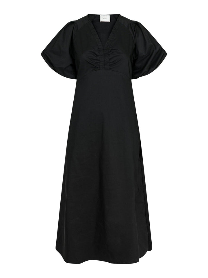 Illana Poplin Dress Black | Kjoler | Smuk - Dameklær på nett