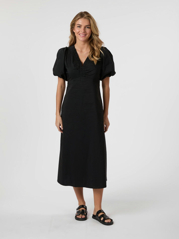 Illana Poplin Dress Black | Kjoler | Smuk - Dameklær på nett