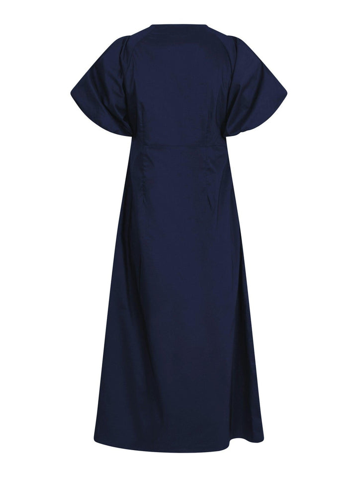 Illana Poplin Dress Navy | Kjoler | Smuk