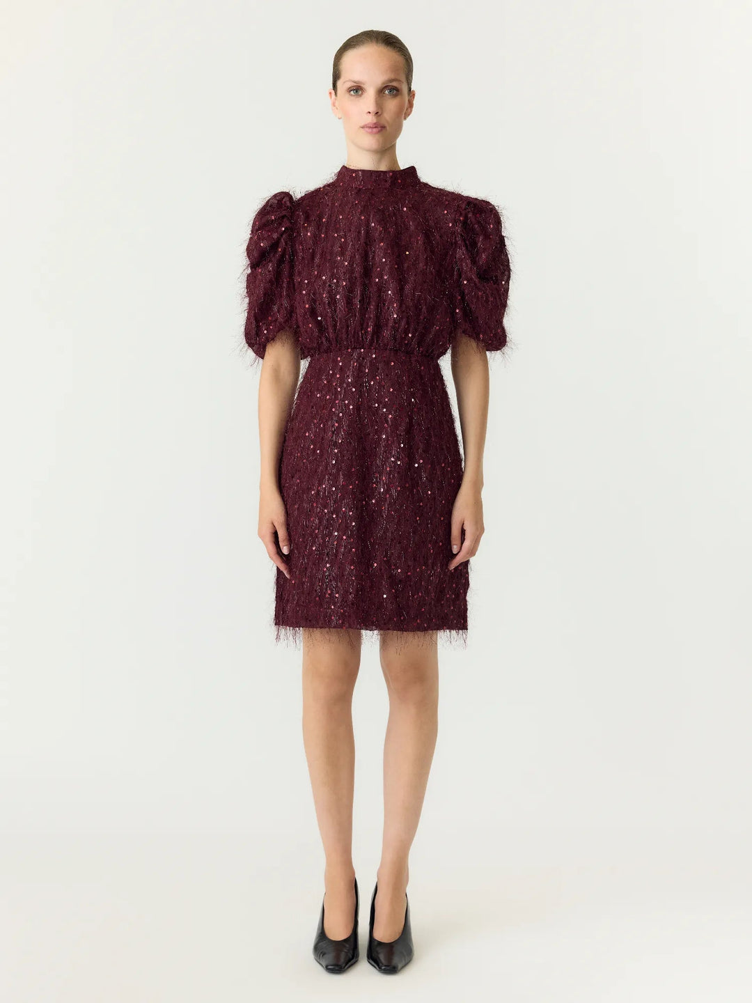 Ilza 2/4 Sequin Dress Port Royale | Kjoler | Smuk