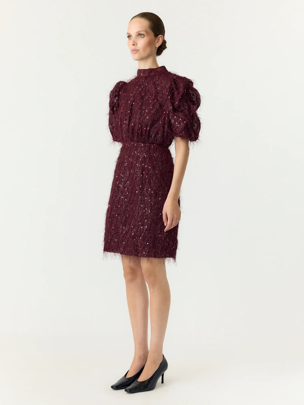 Ilza 2/4 Sequin Dress Port Royale | Kjoler | Smuk