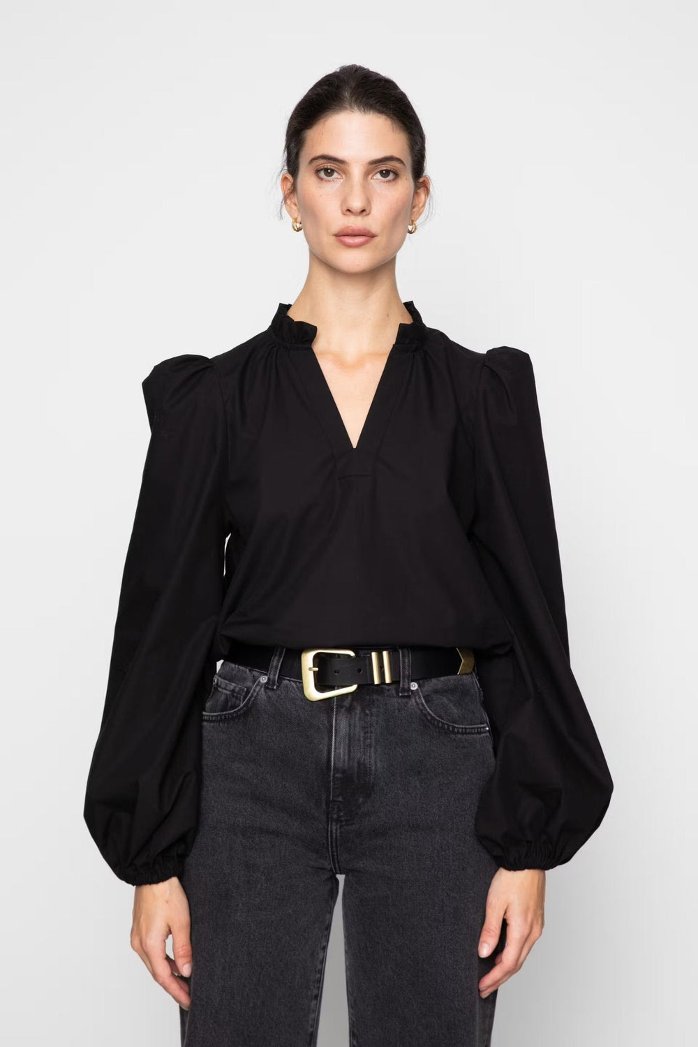 Infinity Blouse Black | Skjorter og bluser | Smuk - Dameklær på nett